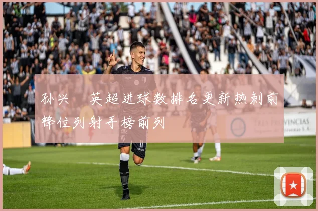 孙兴慜英超进球数排名更新热刺前锋位列射手榜前列